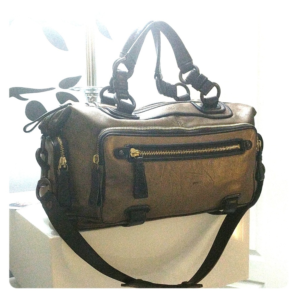 Coach leather handbag purse
